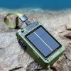 Degen R11 multi-function emergency portable outdoor Bluetooth TF card USB playback full-band solar radio 