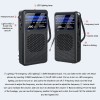 Portable AM/FM/SW Radio Battery Operated Radio with Earphone Jack Pocket Radio Small Radio for Outdoor Camping Emergency 
