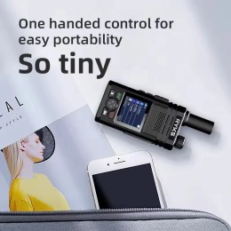 Zello SIM 4G POC LTE Portable Walkie Talkie Handheld Two-way Radio Long Range Dual SIM Card Slots Global 5000km 