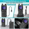 Baofeng UV-28 PRO Max Walkie Talkie 10W Multi-Band Wireless Copy Frequency Long Range Receiver Type-C AM Two Way Portable Radio