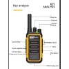Motolola 2Pcs Mini Walkie Talkie Portable Two-Way Radio UHF Transceiver Set Walkie-talkies Radio Walkie Talkie Long Range COD 