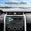 1 Din Car Radio Bluetooth MP3 Player AUX USB TF USB Audioo Multimedia Players Hands-Free Calling Locate The Car through the APP 