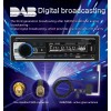 BQCC 1din Universal Car Radio MP3 Player DAB/FM/BT/AUX/USB/TF/Mobile Phone Charging 7 Color Lights Car Radio JSD520 