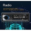 BQCC 1din Universal Car Radio MP3 Player DAB/FM/BT/AUX/USB/TF/Mobile Phone Charging 7 Color Lights Car Radio JSD520 