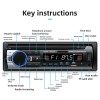 Intelligent Voice Car Radio Stereo Mp3 Player Digital Bluetooth FM Receiver Auto Radio With AUX/USB/TF Card In Dash Kit 