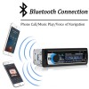 Hippcron Car Radio 1din Stereo Multimedia MP3 Player Digital Bluetooth FM Audio Music USB With In Dash AUX Input 