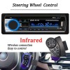 Hippcron Car Radio 1din Stereo Multimedia MP3 Player Digital Bluetooth FM Audio Music USB With In Dash AUX Input 