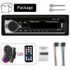 Hippcron Car Radio 1din Stereo Multimedia MP3 Player Digital Bluetooth FM Audio Music USB With In Dash AUX Input 