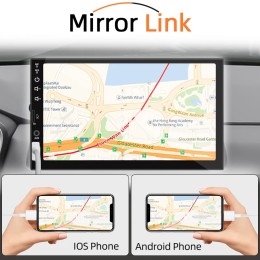 Car Radio 7 Inch 1 Din MP5 Multimedia Player Touch Screen FM ISO Power Aux Input Bluetooth USB Mirror Link Universal Autoradio 