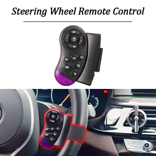 Hippcron 7" Touch Screen Car Radio Stereo Bluetooth MP5 Player 12V 2 Din FM Radio ISO Power Aux Input USB Playback Mirror Link 