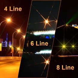Star Filter Line 4 6 8 Star Filter 52/55/58/62/67/72/77/82mm Camera Lens Filter for Canon eos Sony Nikon 1200d d80 700d Set 60d 