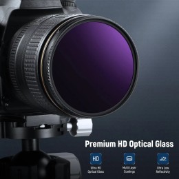 NEEWER ND1000000 Fixed Neutral Density Filter 16.5 Stop ND Filter for Camera Lens with Multi Coated HD Optical Glass 