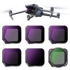 Neewer 6 Pcs ND/CPL Filter Set For DJI Mavic 3 Classic HD Optical Glass Neutral Density ND8/16/32/64/128 Filter/CPL Drone Filter 