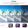 NEEWER 3 Pack ND Filter Set with 0.75X Wide Angle Lens, 2X Macro Lens, 1.2X Blue Anamorphic Lens For DJI Osmo Pocket 3 