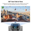 NEEWER 3 Pack ND Filter Set with 0.75X Wide Angle Lens, 2X Macro Lens, 1.2X Blue Anamorphic Lens For DJI Osmo Pocket 3 