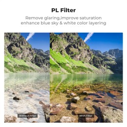 K&F Concept Drone Filter Set for DJI NEO Multi-Coated HD UV CPL ND8 ND16 ND32 ND64 Polarizer Neutral Density Drone Lenses Filter 