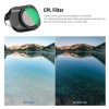 NEEWER 4 Pack ND Filter Set Multi Coated HD Optical Glass ND8+ND16+ND32+CPL Filter for DJI Mavic Mini Mini 2 Mini SE Mini 2SE 