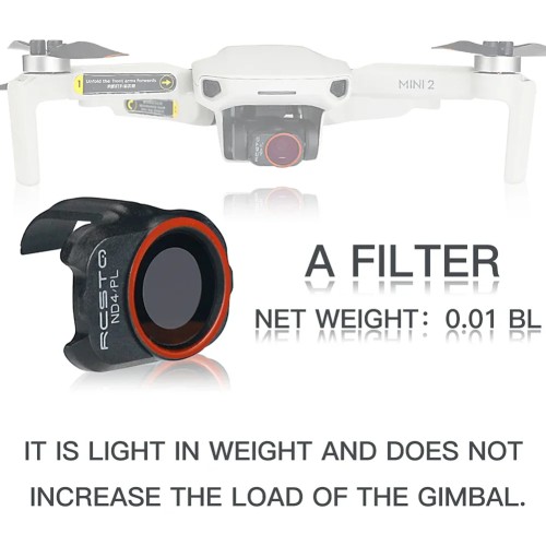 For DJI Mini 2 Camera Lens Filter for DJI Mavic MINI 1/2/SE Drone Filter Set UV ND CPL 4/8/16/32 NDPL Camera Lens Optical Glass 