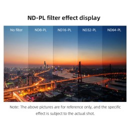 Aluminum Alloy Optical Glass Lens Filter Glass Protection ND16 ND32 ND64 Filters Drone Accessories for DJI Mini 3 Pro 