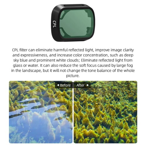 Aluminum Alloy Optical Glass Lens Filter Glass Protection ND16 ND32 ND64 Filters Drone Accessories for DJI Mini 3 Pro 