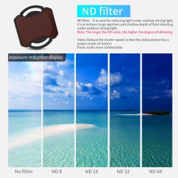 RCSTQ ND Filter For DJI Avata 2 Optical Glass Lenses Adjustable Filter Set ND8 ND16 ND32 ND64 UV CPL Drone Lens Accessories 