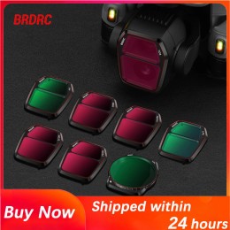 BRDRC Lens Filter Set For DJI Air 3S UV CPL ND8/16/32/64 LPR Optical Glass HD imaging Quick Release Drone Photography Accessory 