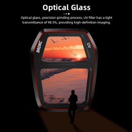 BRDRC Lens Filter Set For DJI Air 3S UV CPL ND8/16/32/64 LPR Optical Glass HD imaging Quick Release Drone Photography Accessory 