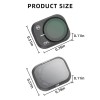 DIY Drone Filter For DJI Mini 3 Pro Camera Lens Filters Kit UV CPL ND 6/16/32 Mini 3 Optical Glass Lens Drone Accessories 