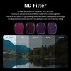 RCSTQ Lens Filter For DJI Air 3S UV/CPL/LPR/ND8/ND16/ND32/ND64 Multifunction Drone-Specific Filter Set Optical Glass Accessories 