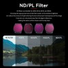 RCSTQ Lens Filter For DJI Air 3S UV/CPL/LPR/ND8/ND16/ND32/ND64 Multifunction Drone-Specific Filter Set Optical Glass Accessories 