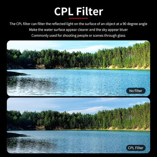 RCSTQ Lens Filter For DJI Air 3S UV/CPL/LPR/ND8/ND16/ND32/ND64 Multifunction Drone-Specific Filter Set Optical Glass Accessories 