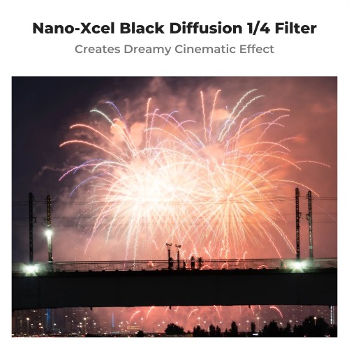 K&F Concept Nona-X 67mm 1/4 1/8 Black Mist Diffusion Filter 37/40.5/43/46/49/52/55/58/62/67/72/77/82/95mm Camera Lens Filter 