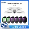 NEEWER ND/PL Filter Accessories Set For DJI Flip Drone Snap On HD Optical Glass Neutral Density Polarized ND Lens Filter Kit 