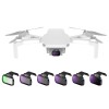 NEEWER 6 Pack ND CPL Filters For DJI Mini 4K/2/Mavic/SE/2 SE, Drone Lens Accessories, Snap On Circular Polarizing Neutral 