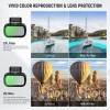 NEEWER 6 Pack ND CPL Filters For DJI Mini 4K/2/Mavic/SE/2 SE, Drone Lens Accessories, Snap On Circular Polarizing Neutral 