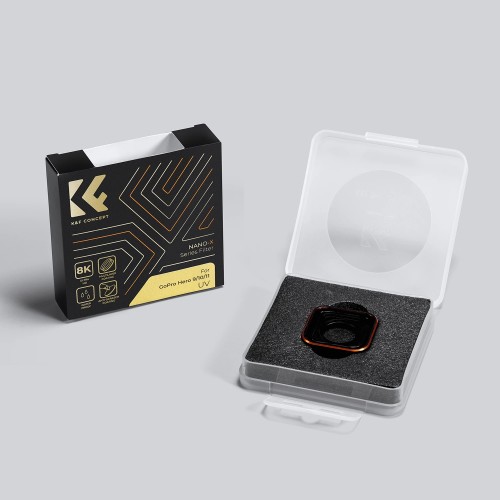 K&F Concept Action Camera Filters for GOPRO Hero 9/10/11/12 UV CPL ND/PL ND8 ND16 ND32 ND64 ND1000 Waterproof Case Filters Set 