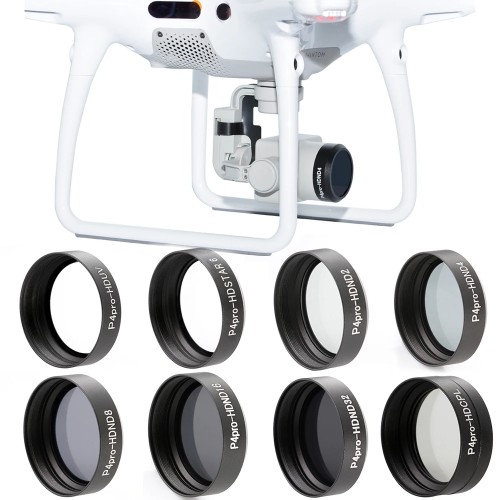 FOTGA Filter ND2 ND4 ND8 ND16 ND32 CPL UV Star Camera Lens Filter for DJI Phantom 4 PRO 4PRO+ Camera Filter 