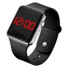 Fashion Sport Digital Watch Women Men Square LED Watches Silicone Belt Electronic Women Digital Watches Clock Montre Femme -  
