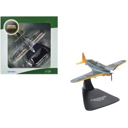 Morane-Saulnier M.S.406 Fighter Aircraft 'KG200 Ossun-Tarbes France' (1943) German Luftwaffe 'Oxford Aviation' Series 1/72 Diecast Model Airplane by Oxford Diecast