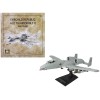 Fairchild Republic A-10 Thunderbolt II 'Warthog' Attack Aircraft '75th Fighter Squadron 23rd Fighter Group Bagram AFB Afghanistan' (2011) United States Air Force 1/72 Diecast Model by Militaria Die Cast