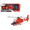 Eurocopter Dauphin HH-65C Helicopter Red 'United States Coast Guard' 'Sky Pilot' Series 1/48 Diecast Model by New Ray