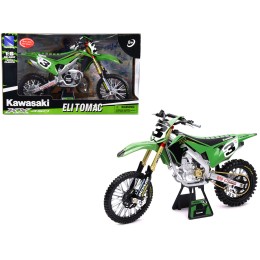 Kawasaki KX 450F Dirt Bike Motorcycle #3 Eli Tomac Green and Black 'Kawasaki Racing Team' 1/6 Diecast Model by New Ray