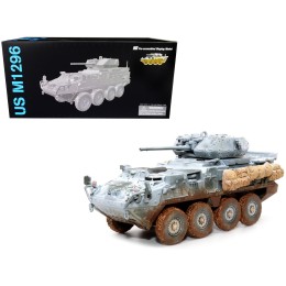 United States M1296 Stryker ICV (Infantry Carrier Vehicle) Dragoon Olive Drab (Snowy Version) '2nd Cav. Germany' (2020) 'NEO Dragon Armor' Series 1/72 Plastic Model by Dragon Models