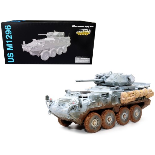United States M1296 Stryker ICV (Infantry Carrier Vehicle) Dragoon Olive Drab (Snowy Version) '2nd Cav. Germany' (2020) 'NEO Dragon Armor' Series 1/72 Plastic Model by Dragon Models