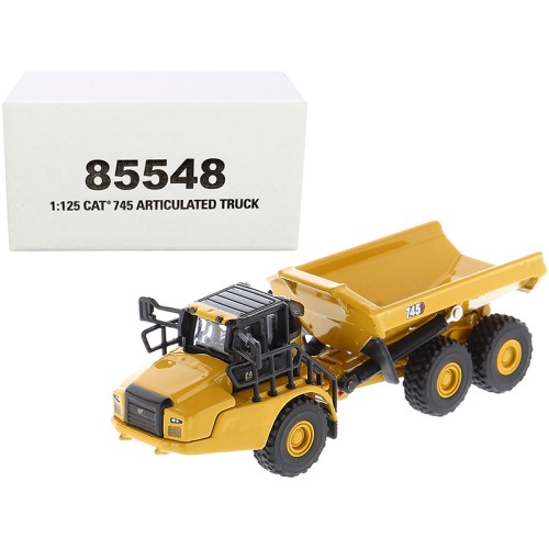 CAT Caterpillar 745 Articulated Dump Truck 'High Line' Series 1/125 Diecast Model by Diecast Masters