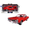 1966 Pontiac GTO Red 'Muscle Car Collection' 1/25 Diecast Model Car by New Ray