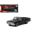 1967 Chevrolet El Camino Matt Black 'Fast & Furious' Series 1/32 Diecast Model Car by Jada