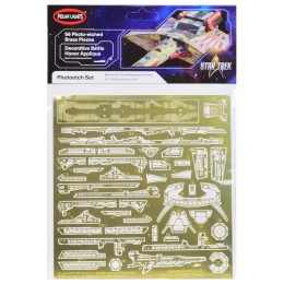 Photoetch Set for Klingon Kronos One Spaceship 'Star Trek VI: The Undiscovered Country' (1991) Movie 1/350 Scale by Polar Lights