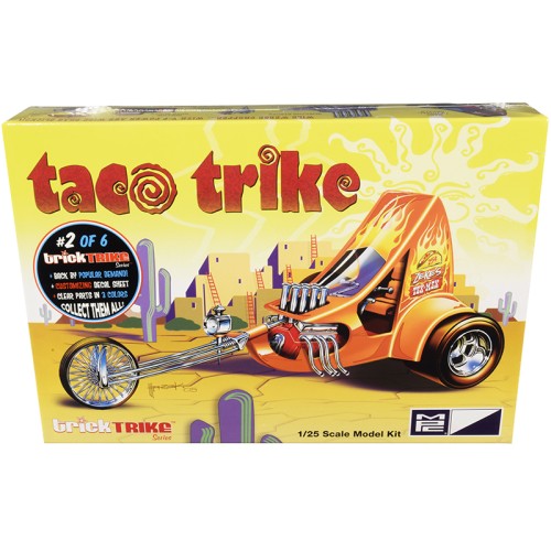 Skill 2 Model Kit Taco Trike 'Trick Trikes' Series 1/25 Scale Model by MPC
