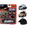 'G.I. Joe' 3 piece Set 'Nano Hollywood Rides' Diecast Models by Jada